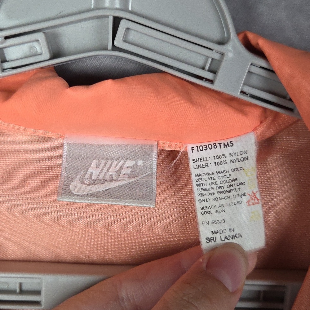VINTAGE Nike Windbreaker Tracksuit Set - Rare 90s Style Size Medium - Picture 10 of 16
